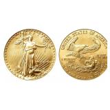 1987 American Eagle $25 1/2 Ounce Gold Coin