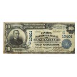 Series 1902 Knoxville $10 Large National Currency
