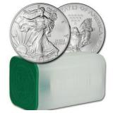 2012 US MInt  American Silver Eagle Roll