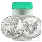 2014 US Mint American Eagle Silver Dollar Roll
