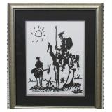 Don Quixote Silkscreen By Pablo Picasso