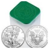 2016 - US Mint Roll American Silver Eagle