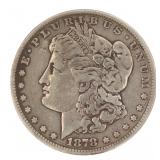 1878 San Francisco Morgan Silver Dollar *1st Year