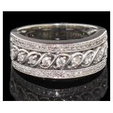 10kt Gold Brilliant 1/2 ct Diamond Designer Ring