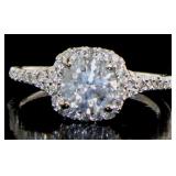14kt Gold 1.52 Round Diamond Ring