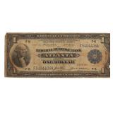 Series 1918 Atlanta Large National Currency
