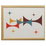 Stars & Horns On Canvas