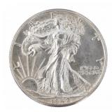 1942 BU Walking Liberty Silver Half Dollar