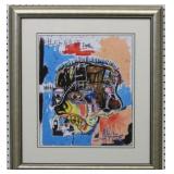 Untitled Skull By Graffiti Artist Basquiat