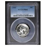 1960 - PCGS PR66 Washington Silver Quarter