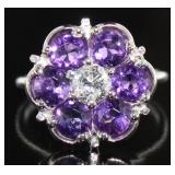 10kt Gold Briliant 1.00 ct Diamond Cocktail Ring