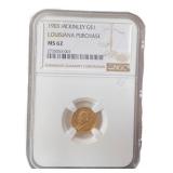 1903 McKinley LA Purchase Gold Commemorative