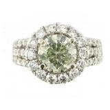 14kt Gold 4.82 ct Fancy Brown Diamond Ring