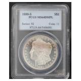 1880 San Francisco MS64 DMPL Morgan Silver Dollar