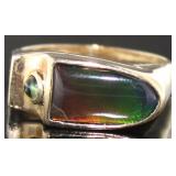 14kt Gold Natural Exotic Gemstone Ring