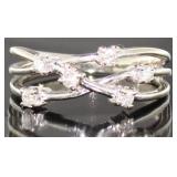 14kt Gold Brilliant Diamond Designer Ring