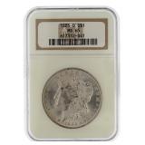 1885 New Orleans MS65 GEM Morgan Silver Dollar