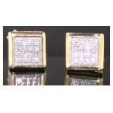 10kt Gold Micro Pave