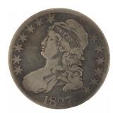 1827 Capped Bust Silver Half Dollar