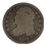 1831 Capped Bust Silver Dime