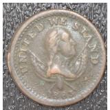 1863 Broas Brothers Our Country Civl War Token
