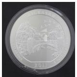 5 Ounce: Chickasaw US Mint Parks Silver Quarter