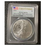 2016 - PCGS MS70 First Strike Silver Eagle