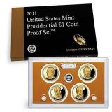 2011 Presidential $1 Coin Proof Set