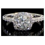 14kt Brilliant Round 1.68 ct Diamond Ring