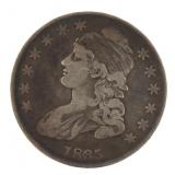 1835 Capped Bust Silver Half Dollar