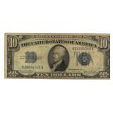 1934 Blue Seal $10.00 Silver Certificate
