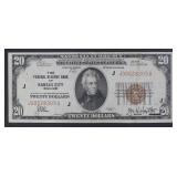 Series 1929 Kansas City $20 National Currency