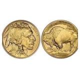 2015: One Ounce .999 Fine Gold Buffalo Coin