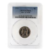 1939 PR66 GEM Jefferson Nickel *Rev of 1938 *RARE
