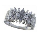 Antique Style 1/4 ct Diamond Evening Ring