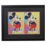 Double Mickey Giclee By Andy Warhol