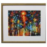 Night Park Giclee By Leonid Afremov
