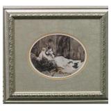 Spilled Milk Giclee By Louis Icart