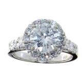 14kt White Gold 3.00 ct Diamond Ring