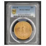 1922-D MS64 St Gaudens $20.00 Gold Double Eagle