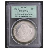 1898-O MS63 DMPL Morgan Silver Dollar *KEY