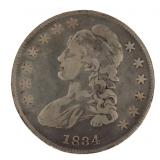 1834 Capped Bust Silver Half Dollar