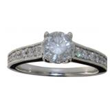 14kt Gold 1.55 ct Round Brilliant Diamond Ring
