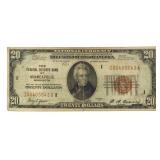 Series 1929 Minneapolis $20 National Currency Note