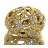 Large Diamond Cocktail Ring