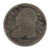 1837 Capped Bust Silver Dime