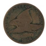 1858 Flying Eagle Copper Cent *Last Year