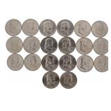 1963 BU Franklin Silver Half Dollar