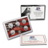 2004 US Mint State Quarters Silver Proof Set