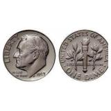 Mixed Date Collection (50) Roosevelt Silver Dimes